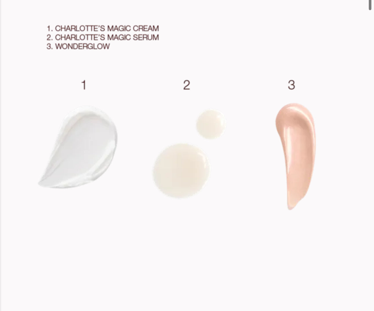 Charlotte Tilbury 3 beauty secrets for glowing skin limited edition