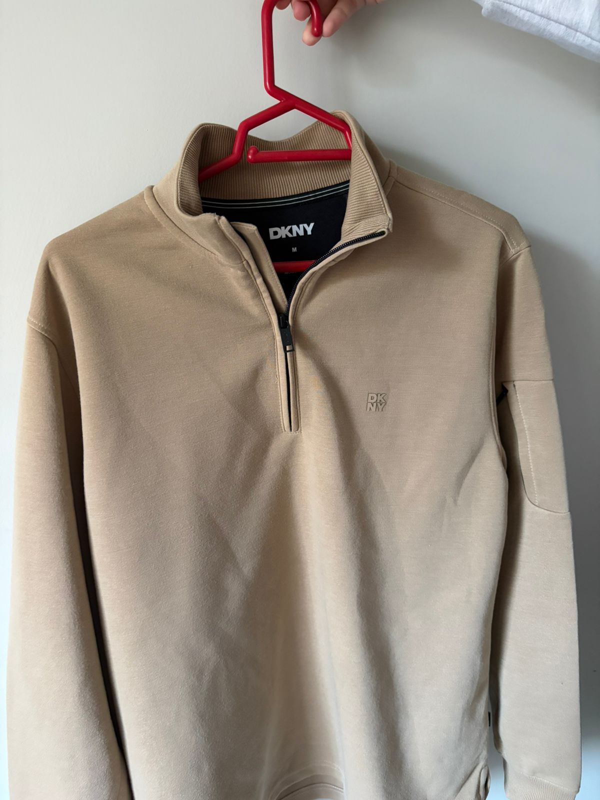 DKNY Noah Quarter Zip Sweater
