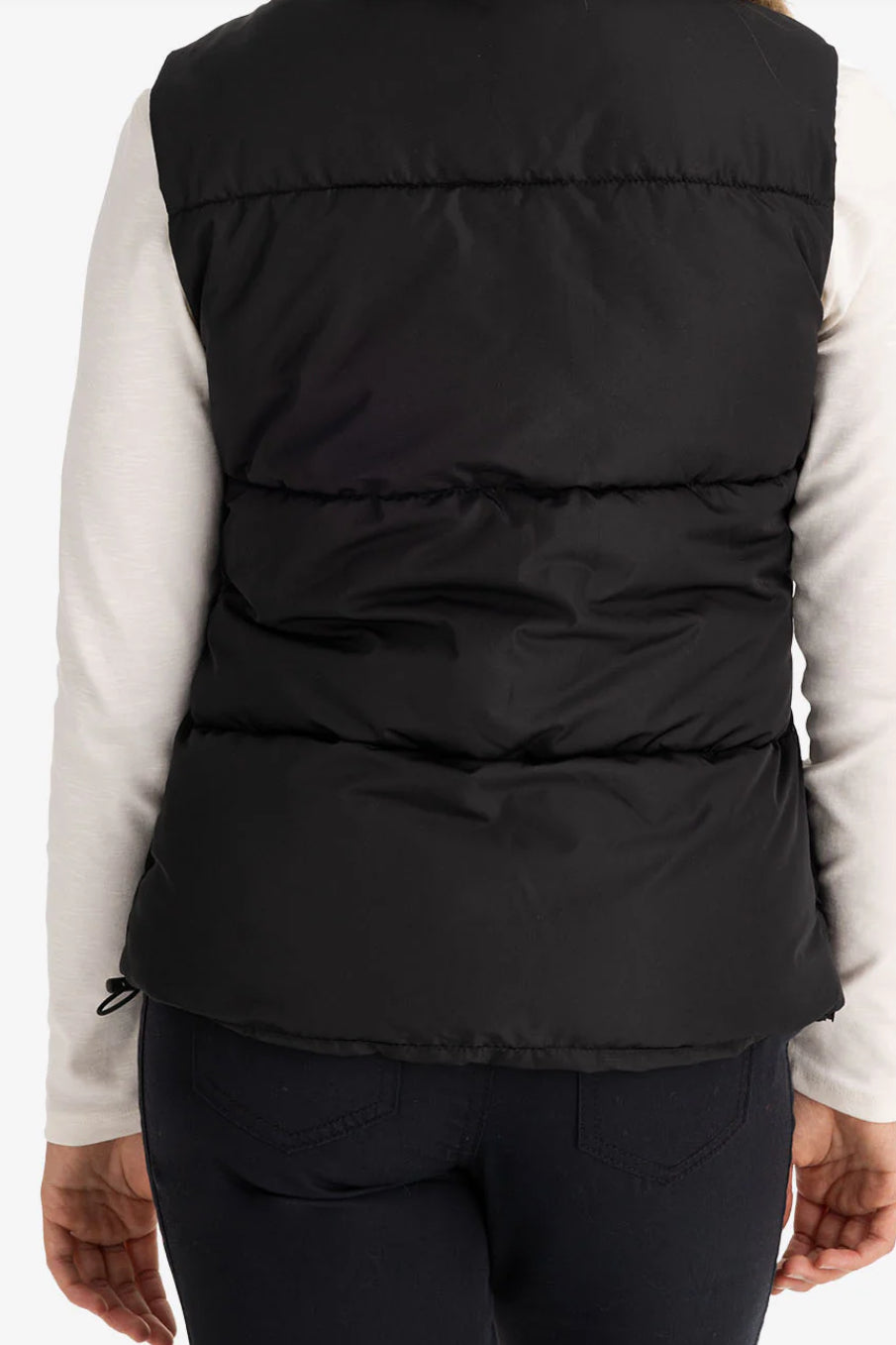 US Polo Classic Puffer Vest Black