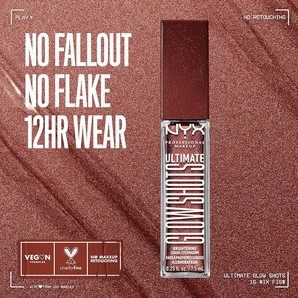Nyx ultimate glow shots liquid eyeshadow