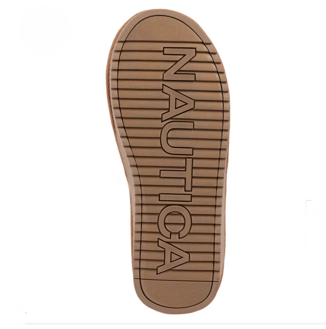 Nautica fur lined slip on shoes