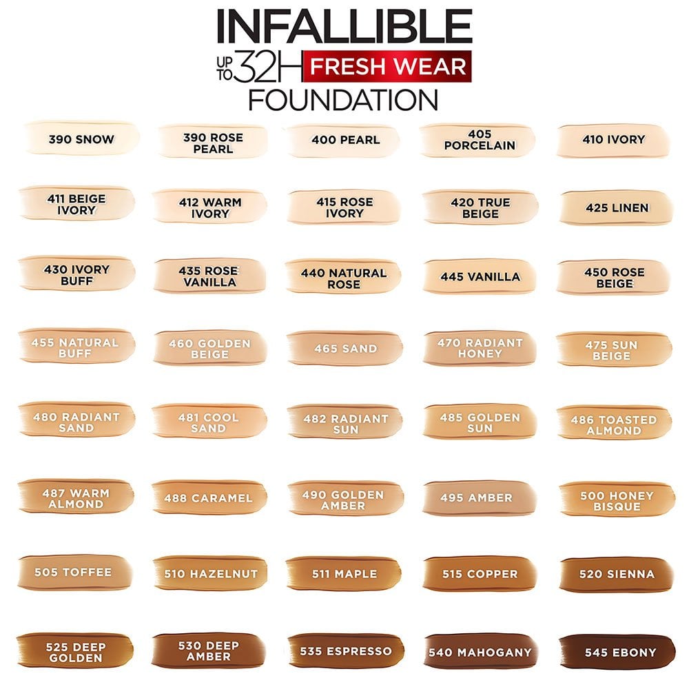 Loreal paris infallible 32h foundation