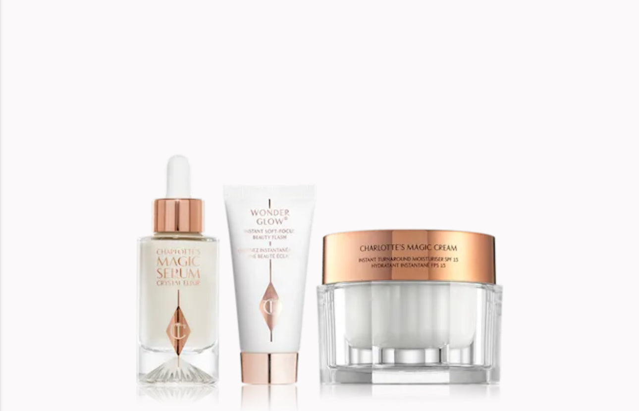 Charlotte Tilbury 3 beauty secrets for glowing skin limited edition