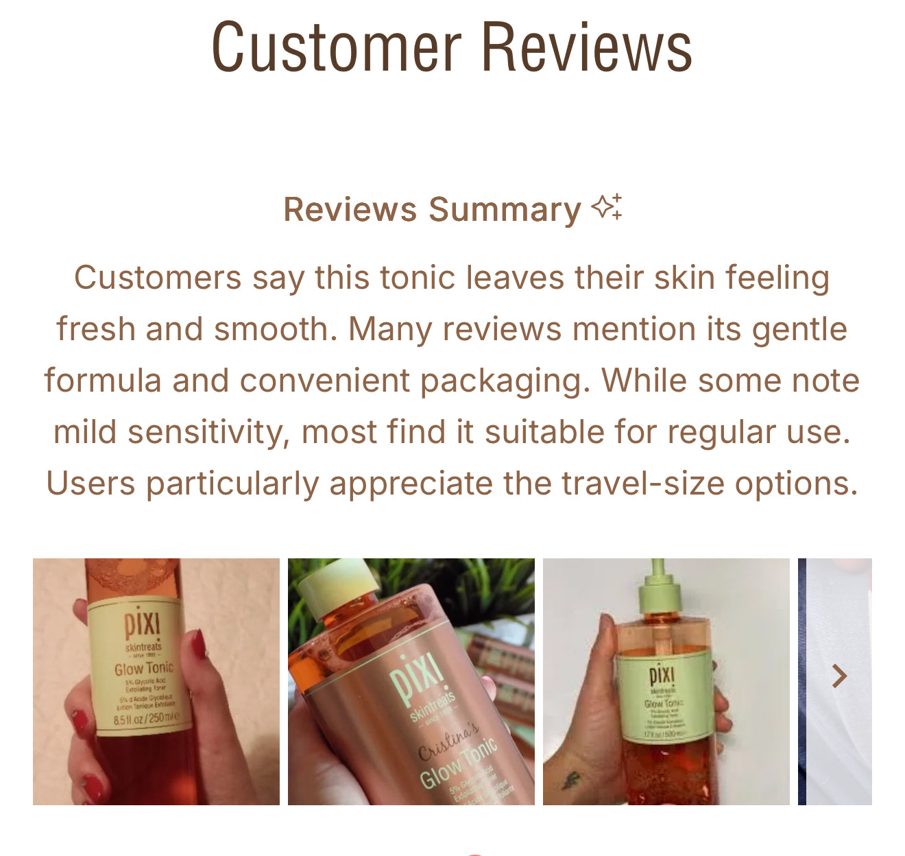 Pixi + Hello Kitty Glow Tonic 125 ML