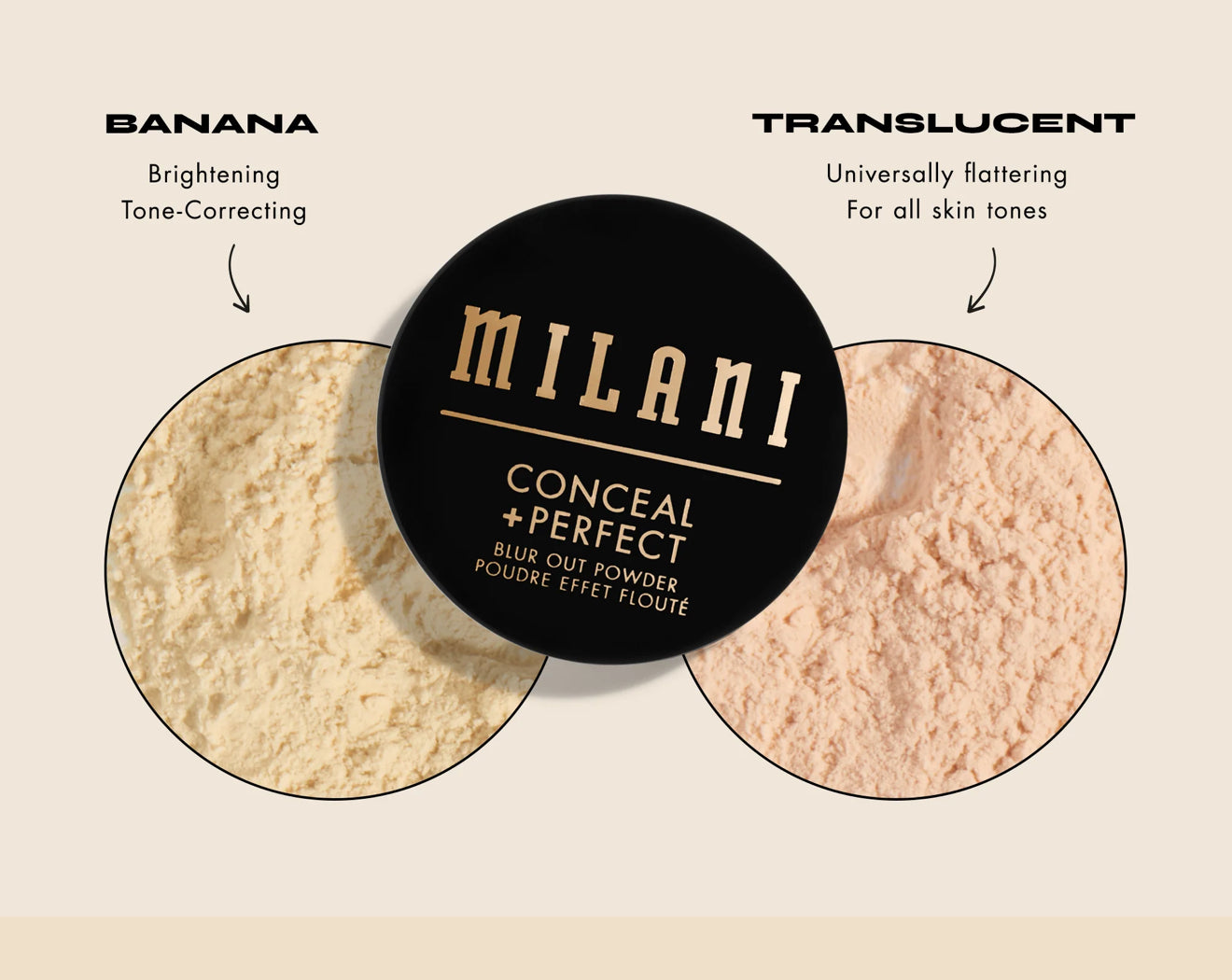 Milani Conceal + Perfect Blur Out Powder