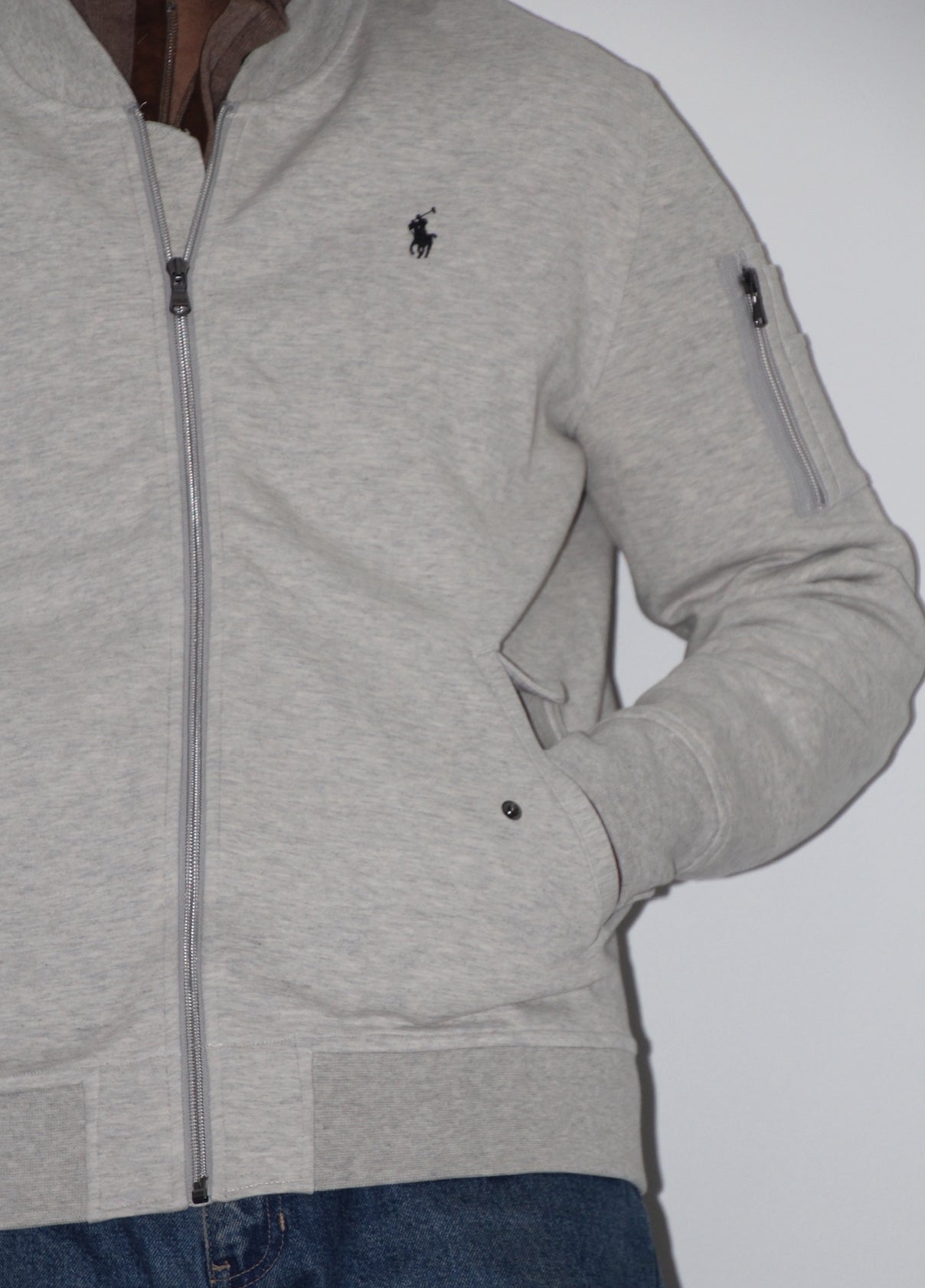 Ralph Lauren Classic Heather Zip Up