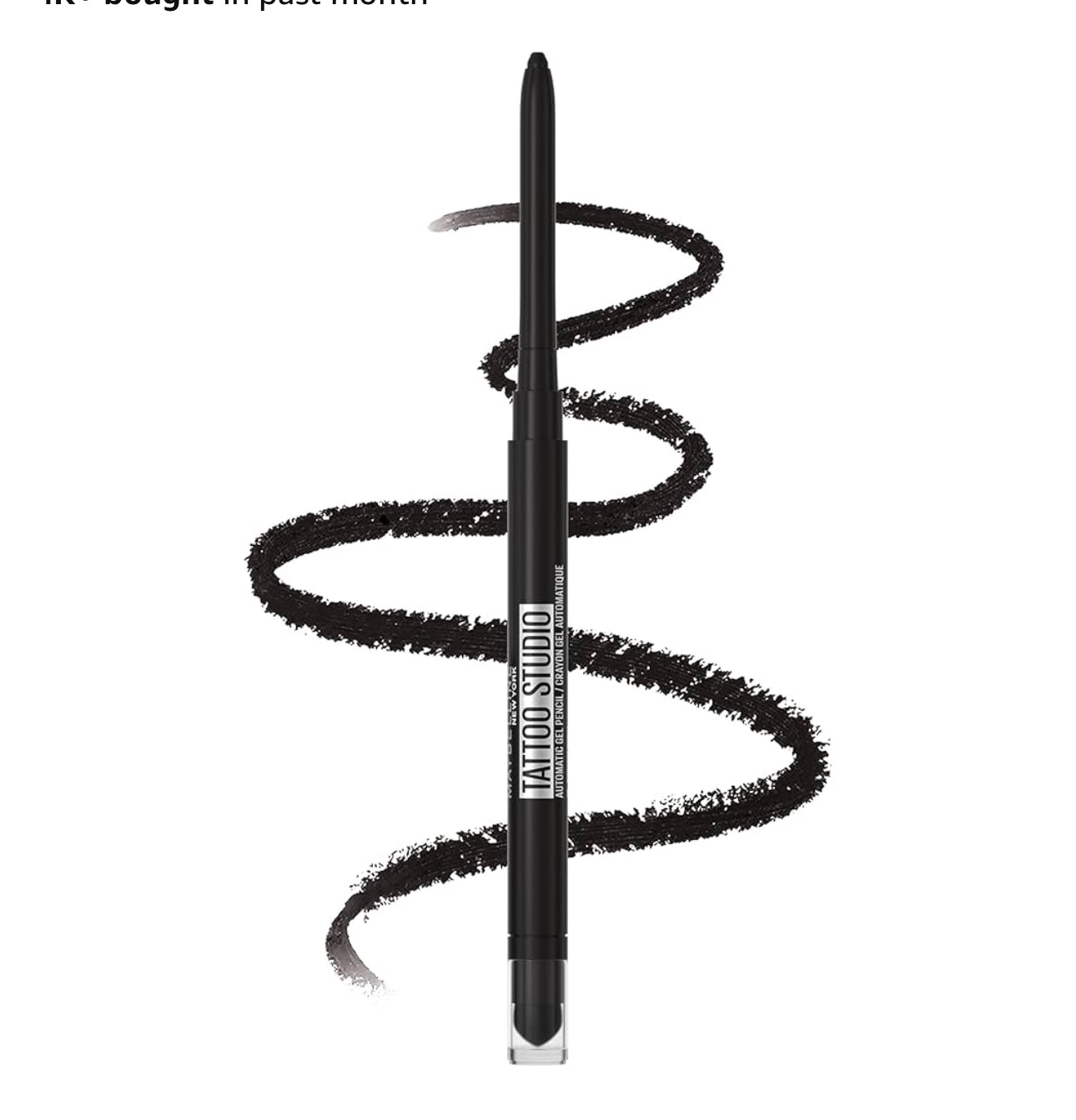 Maybelline Tattoo Studio Automatic Gel Pencil Waterproof Eyeliner