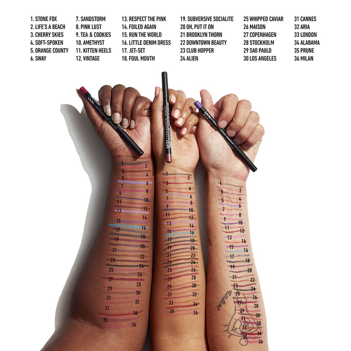 NYX SUEDE MATTE LIP LINER