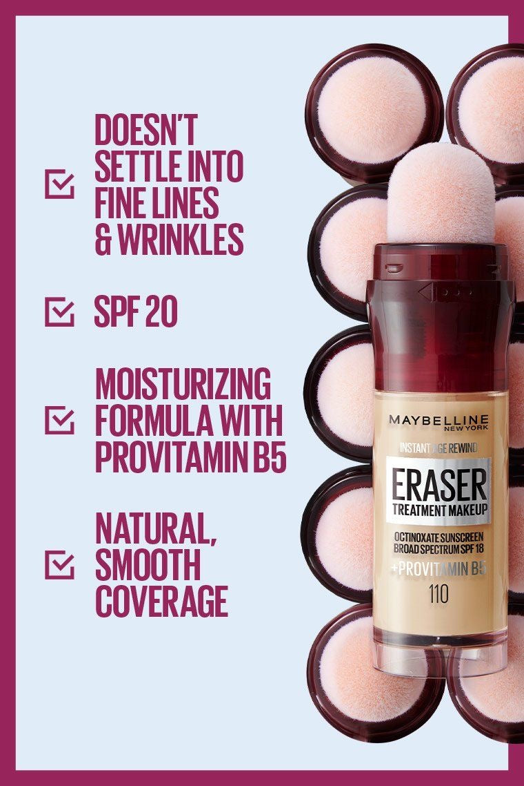 Maybelline eraser treatment makeup