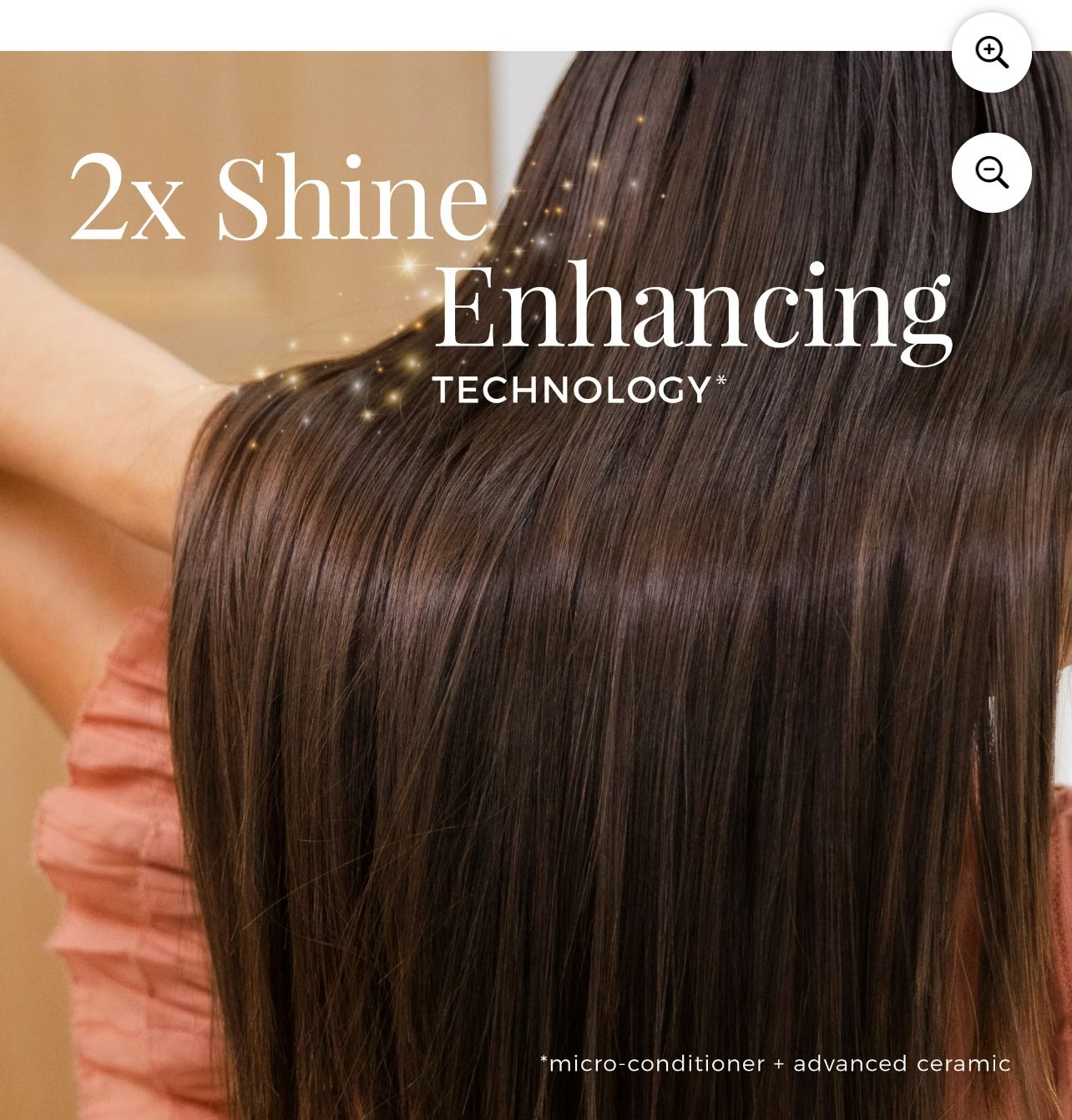 Remington Shine Therapy Argan Oil & Keratin Infused 1 inch plate Hair Straightener/Flat Iron- PO