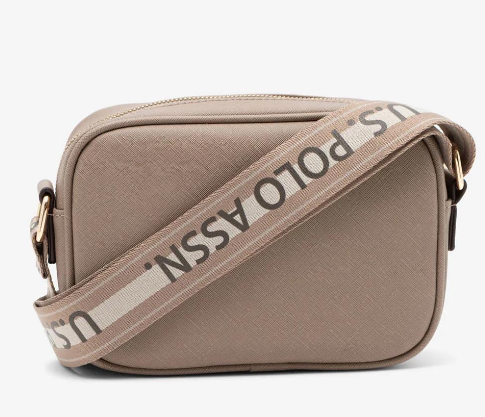 US Polo camera bag Dark Taupe