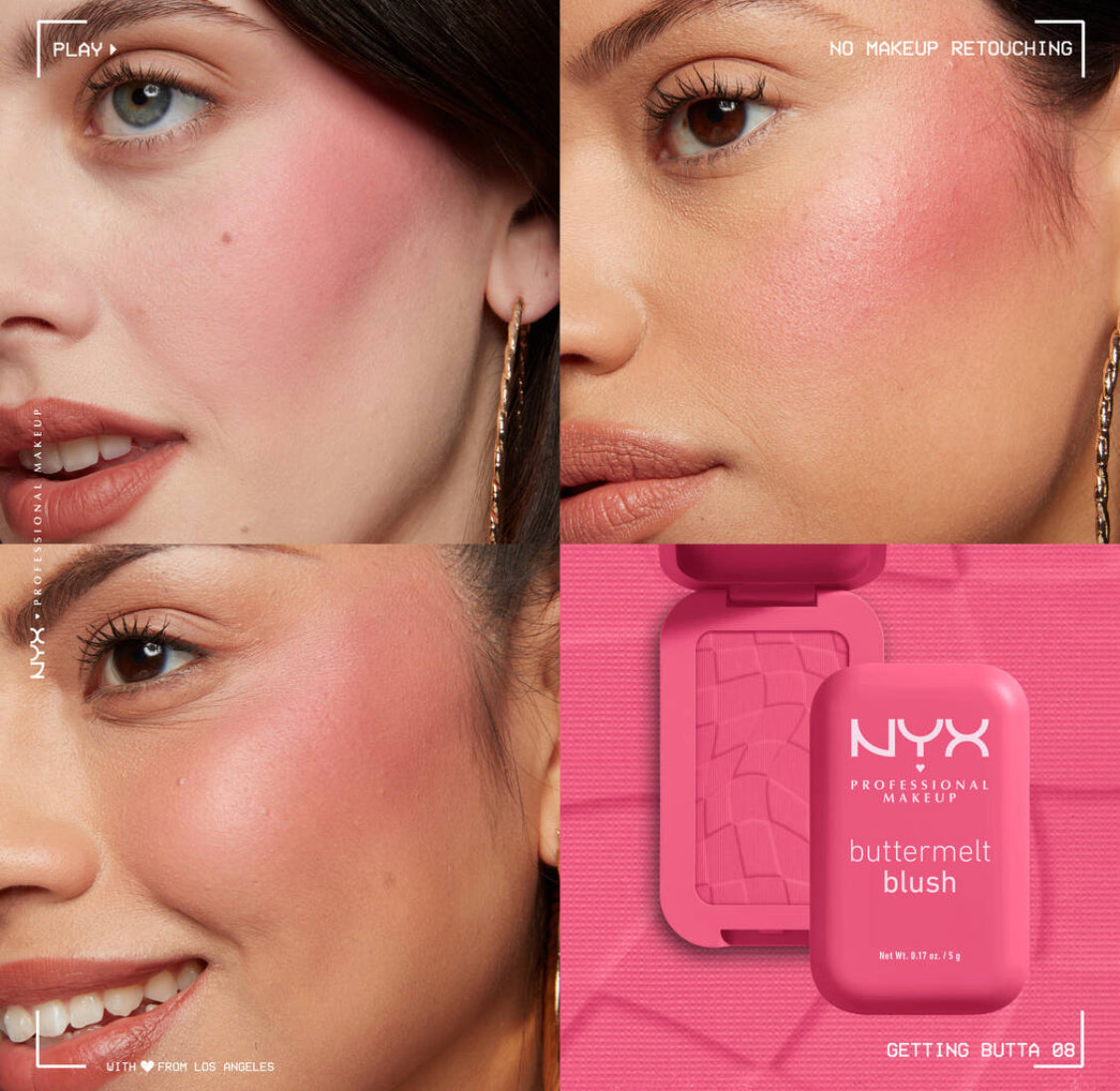 NYX Buttermelt Blush