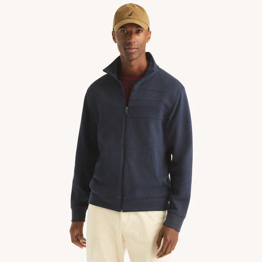 Nautica Men's Full-Zip Mock-Neck Sweatshirt