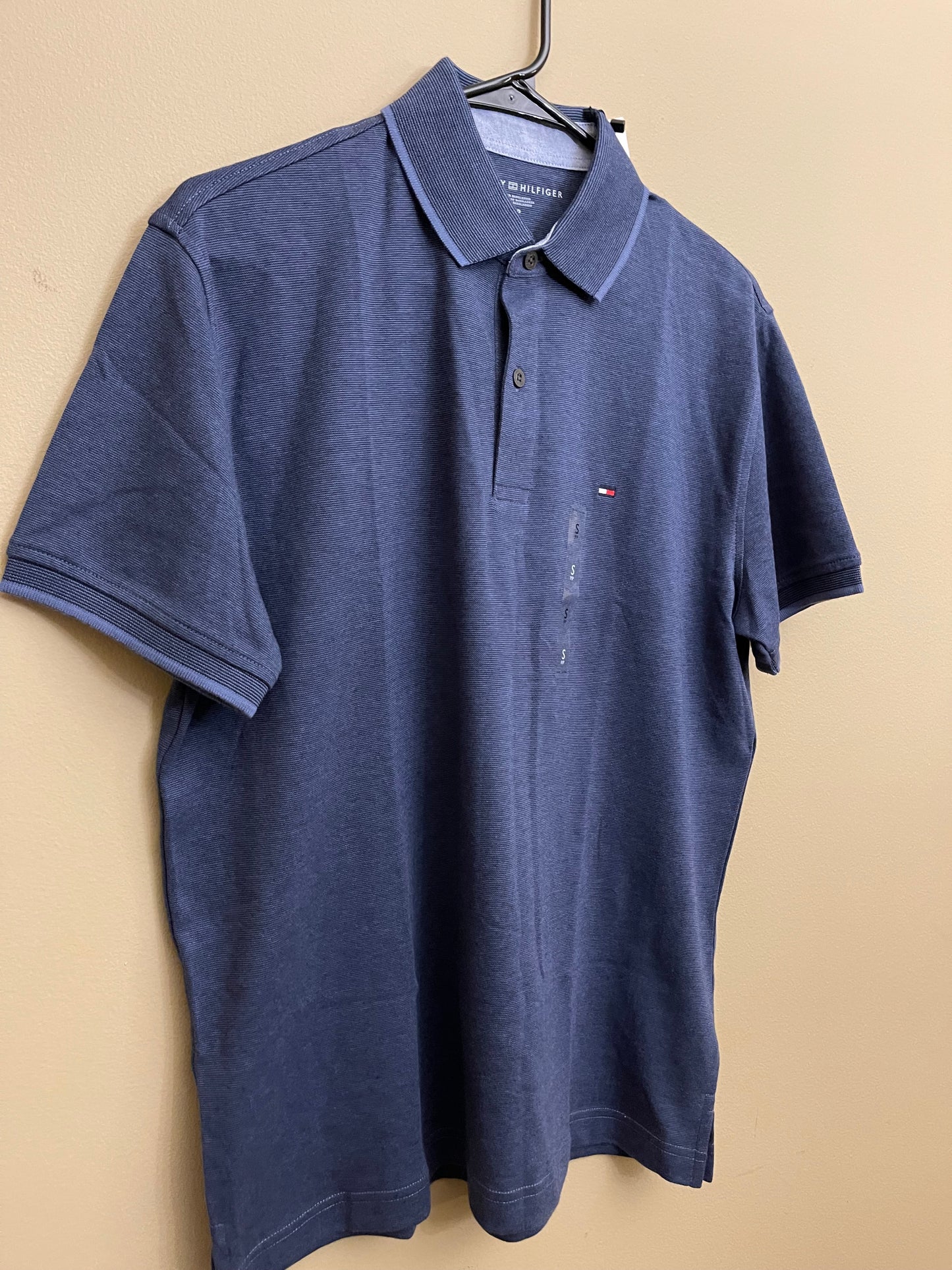 Tommy Hilfiger C9T Soft Cotton Polo (Heather blue)