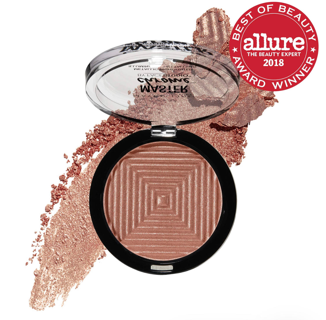 Maybelline New York Facestudio Master Chrome Metallic Highlighter Makeup, Molten Peach, 0.19 Oz