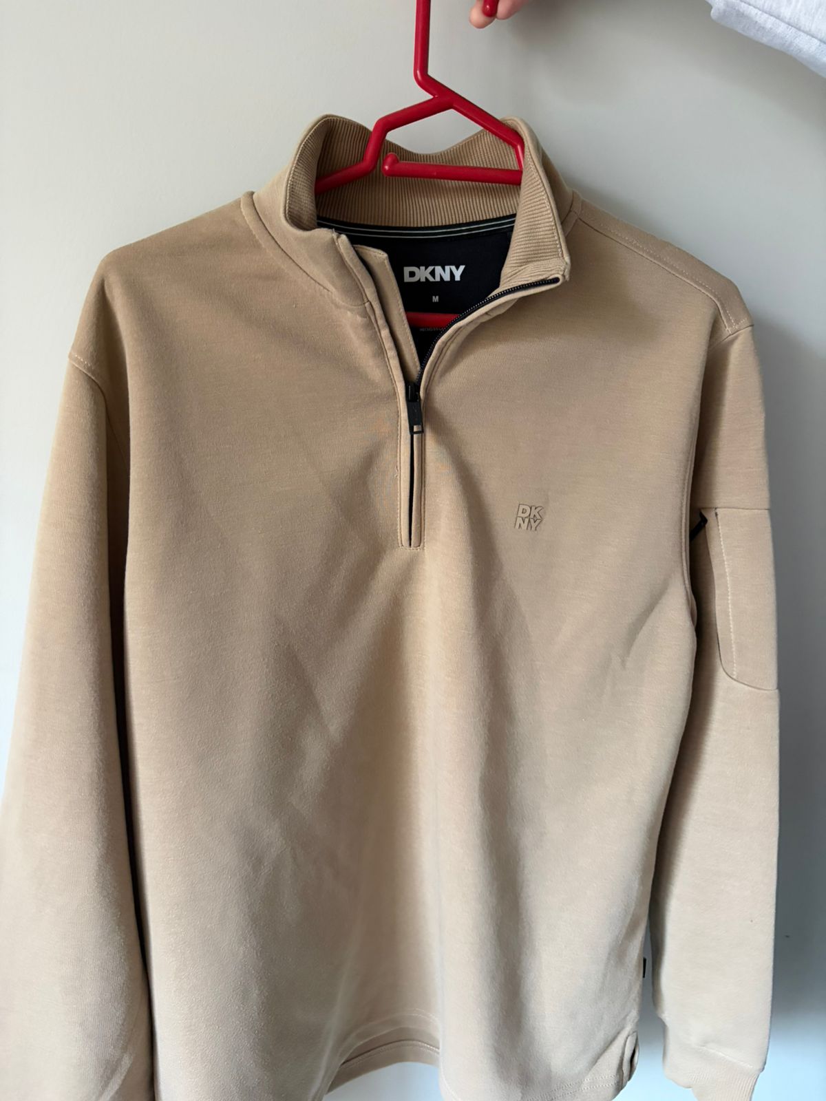 DKNY Noah Quarter Zip Sweater