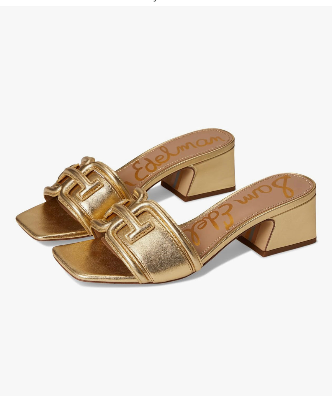 Sam Edelman Women's Waylon Golden Heel Sandal