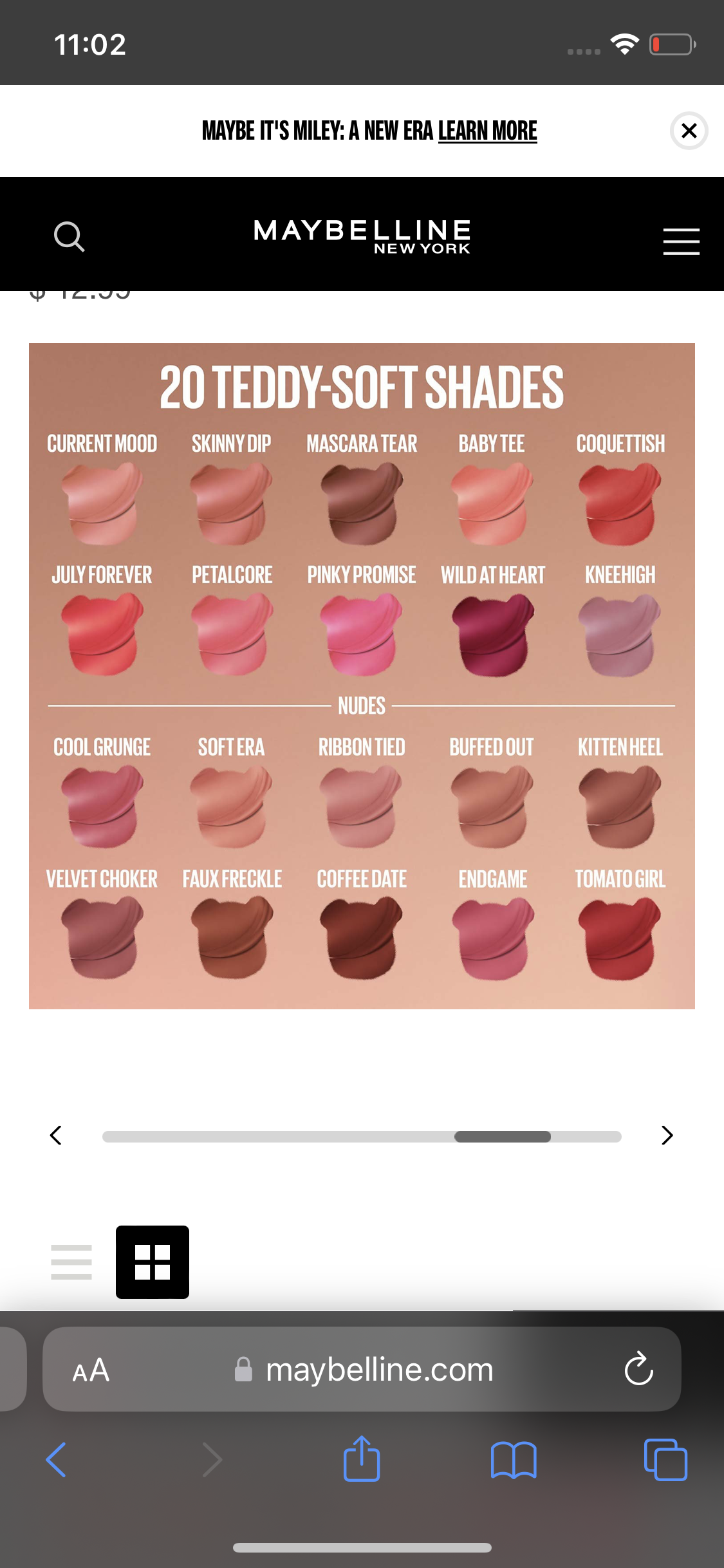 Maybelline Super Stay Teddy Tint