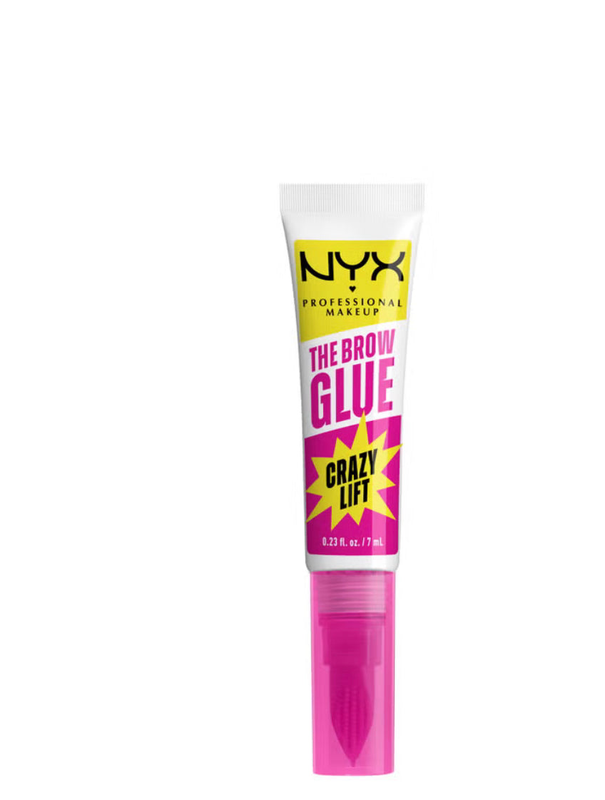 NYX The Brow Glue Crazy Lift, Brow Lamination Gel- Transparent