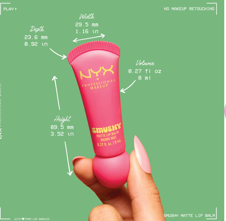 NYX Smushy Matte Lip Balm