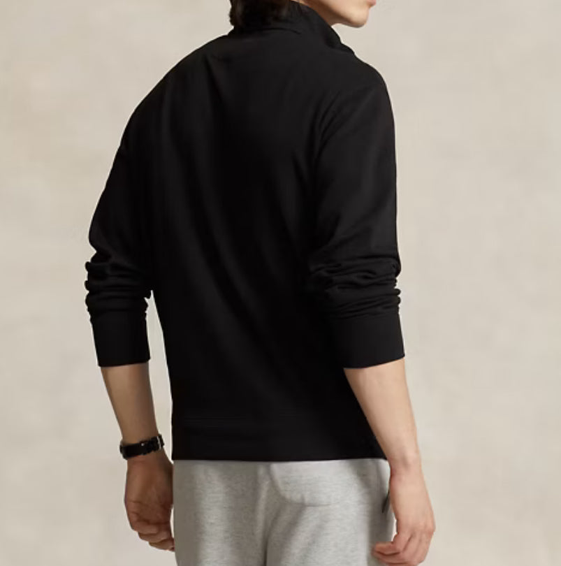 Ralph Lauren Luxury Jersey Quarter Zip Pullover