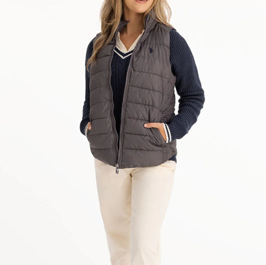 US Polo Fur Lined Vest Castle Rock-PO