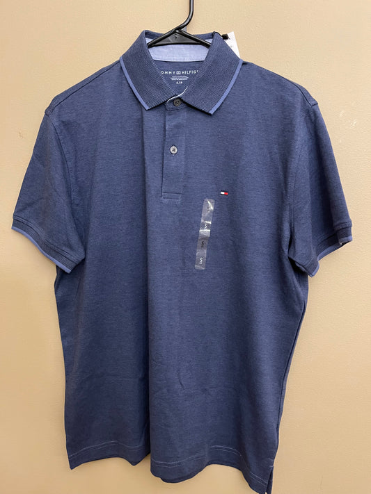 Tommy Hilfiger C9T Soft Cotton Polo (Heather blue)