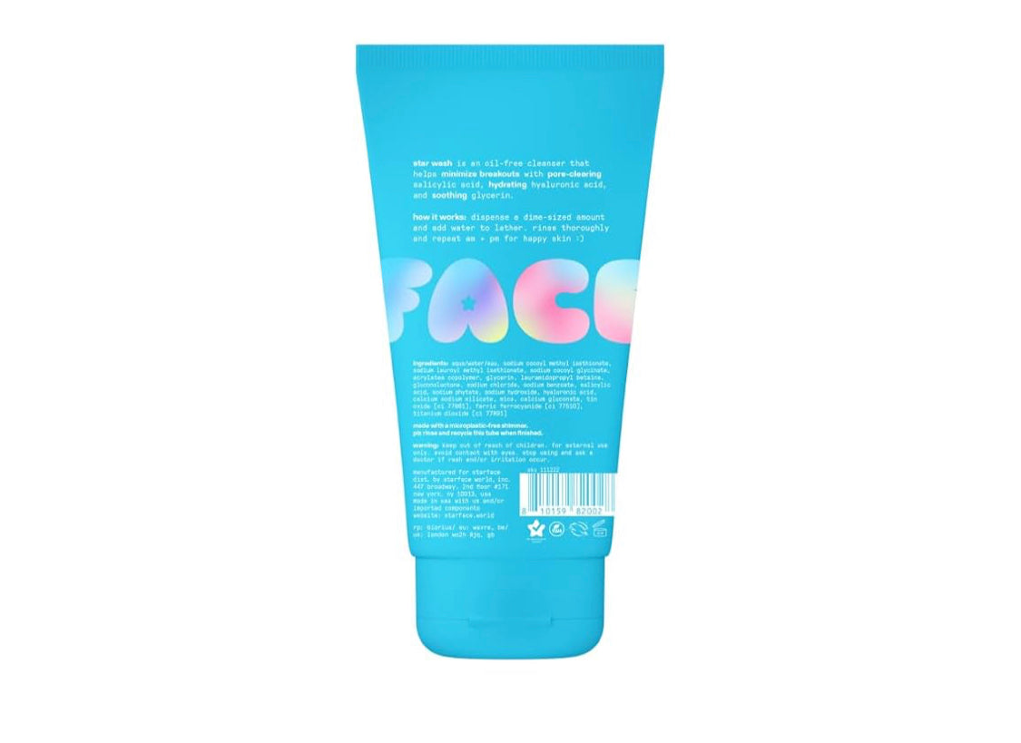 StarFace Starface Star Wash + Salicylic Acid Foaming Facial Cleanser