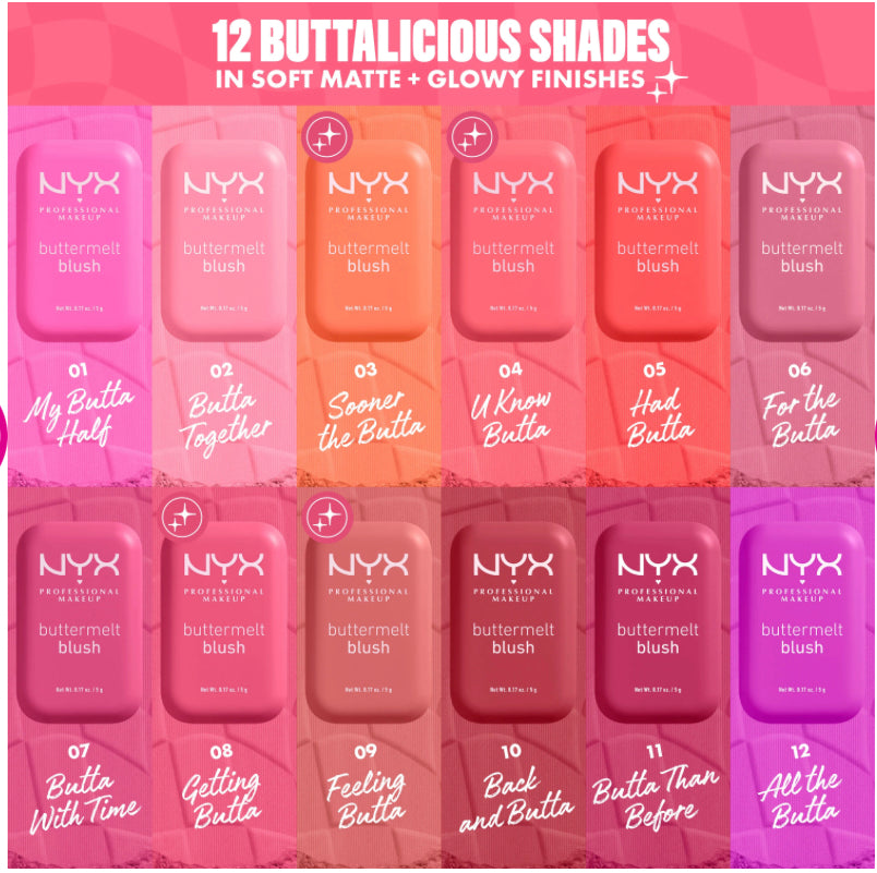 NYX Buttermelt Blush