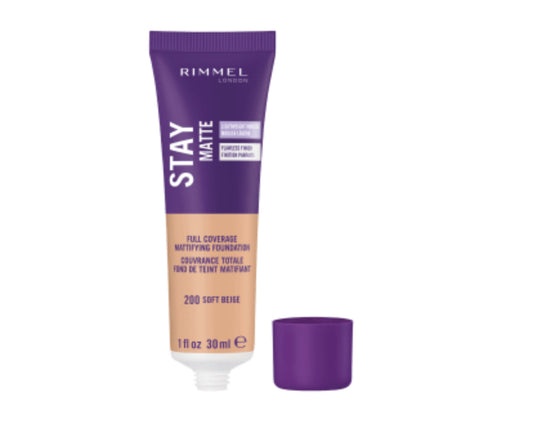 RIMMEL LONDON STAY MATTE LIQUID MOUSSE FOUNDATION