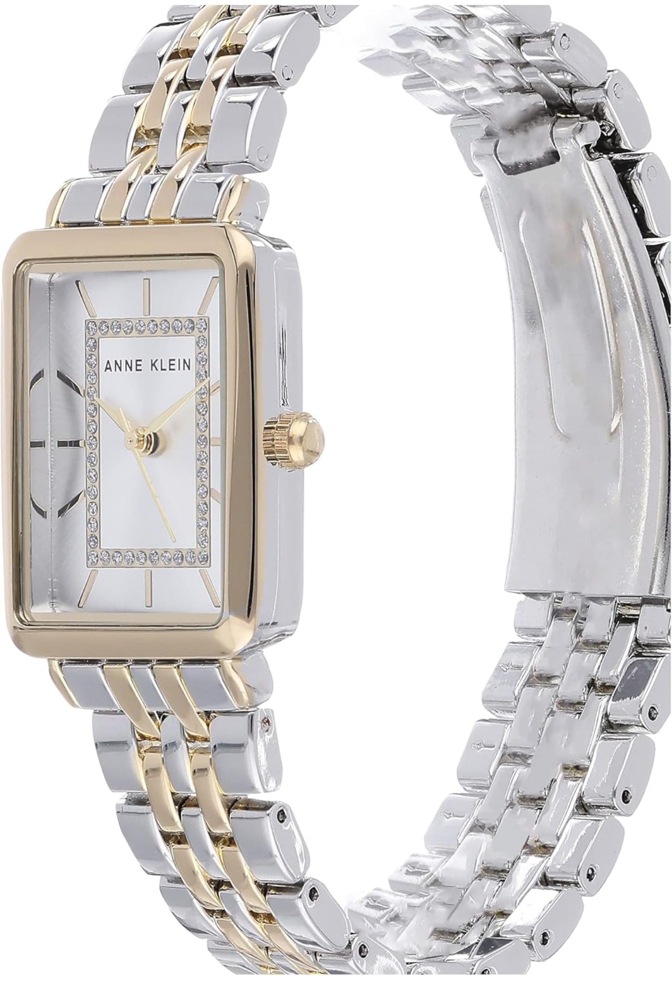 Anne Klein Women’s Glitter Accented Bracelet watch-PO