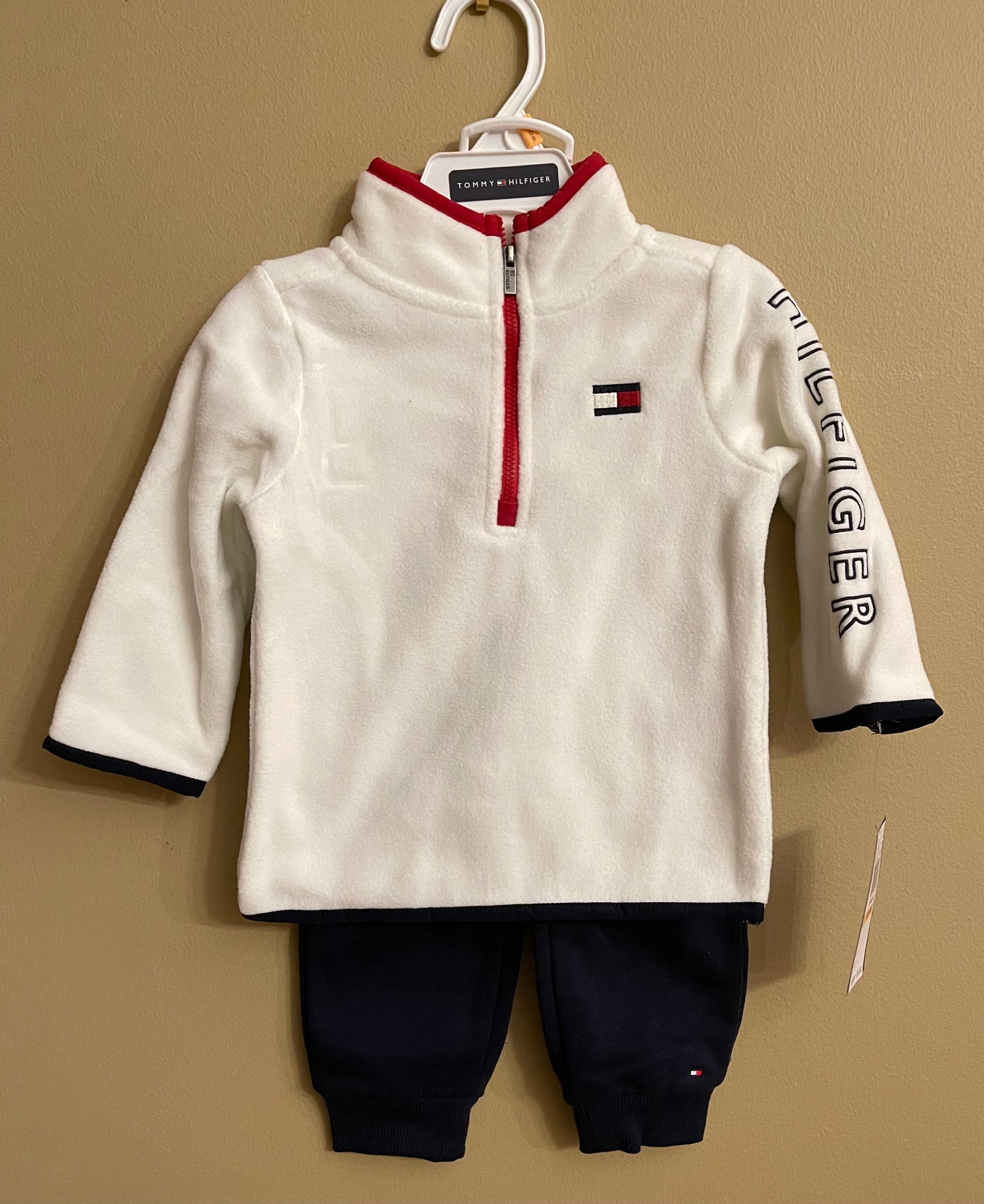 Tommy Hilfiger Quarter Zip Fleece Set