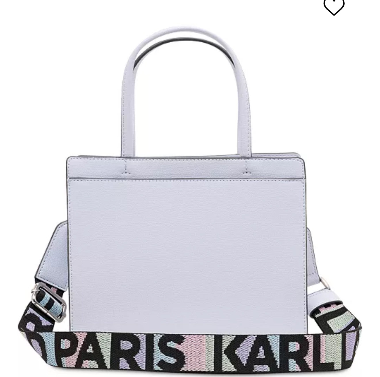 Karl Lagerfeld Maybelle Ice Blue Satchel-PO