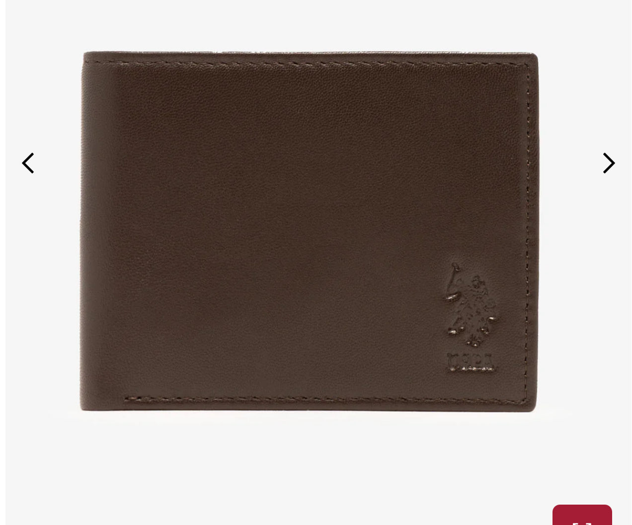 US Polo Men’s Leather Bifold Wallet