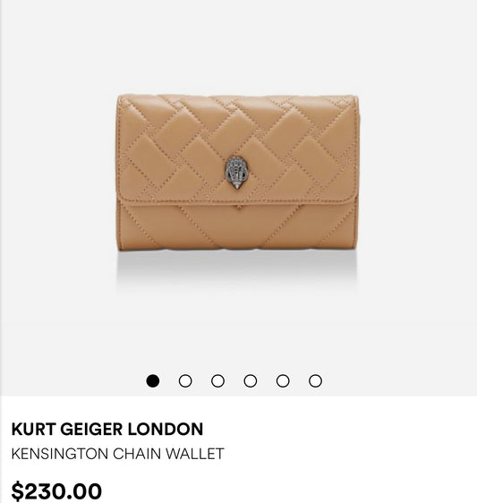 Kurt Geiger Kesington Lambskin Bag