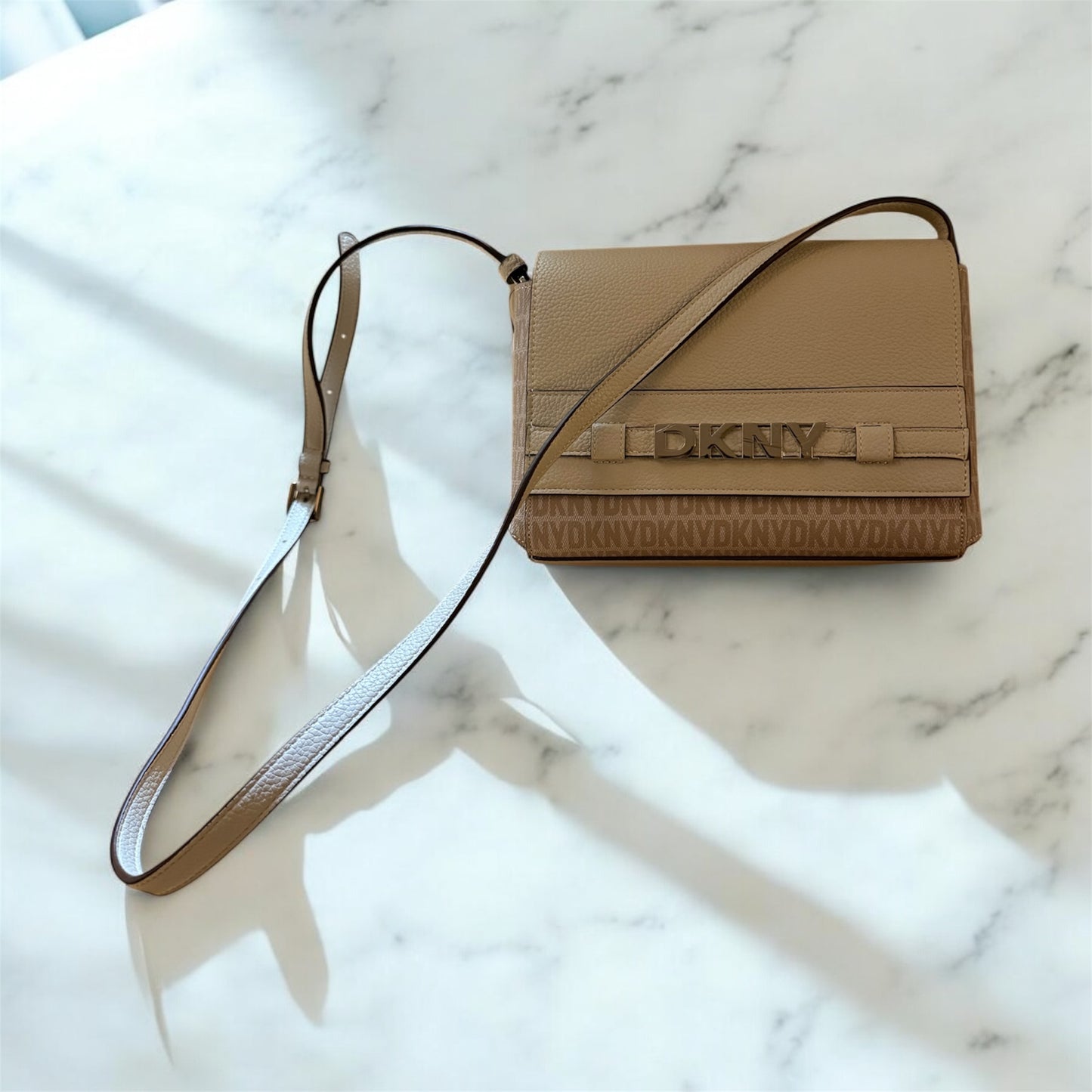 DKNY Bonie Ivory Crossbody-PO