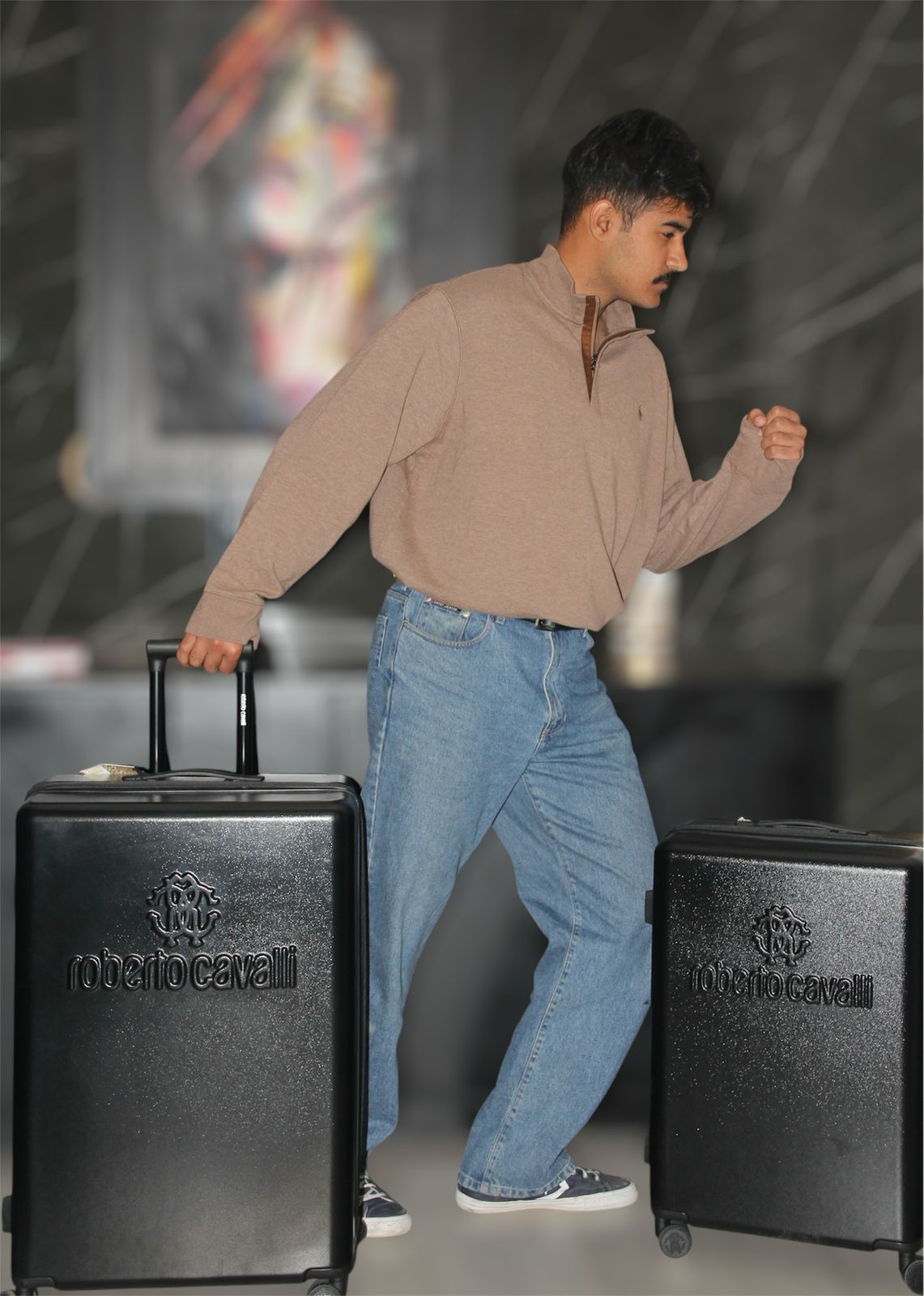 Roberto cavalli hand carry