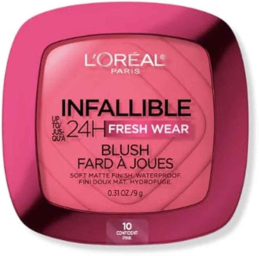 Loreal infallible 24H fresh wear soft matte blush shade 110