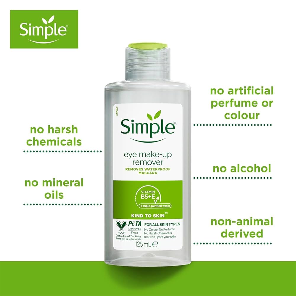 Simple eye make up remover