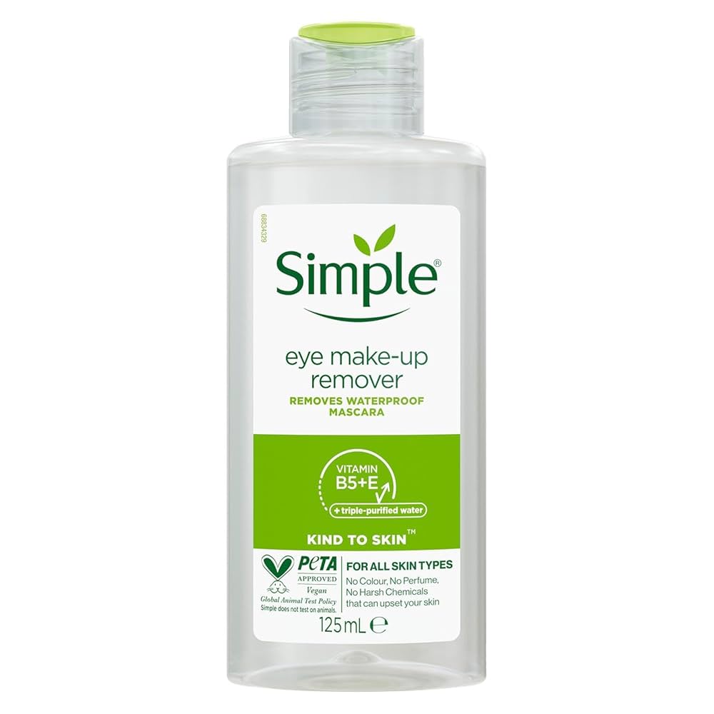 Simple eye make up remover