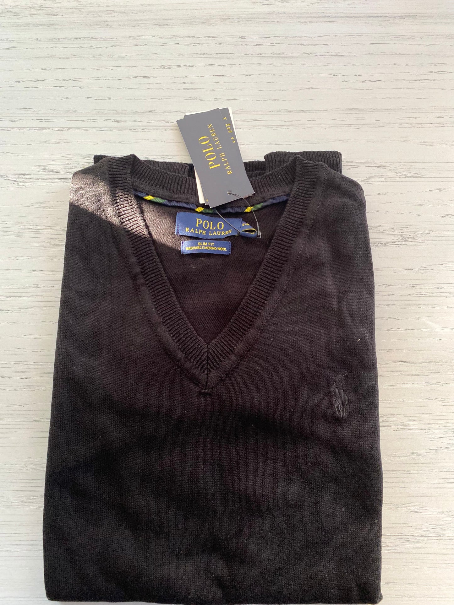 Ralph Lauren Slim Fit Sweater - Black