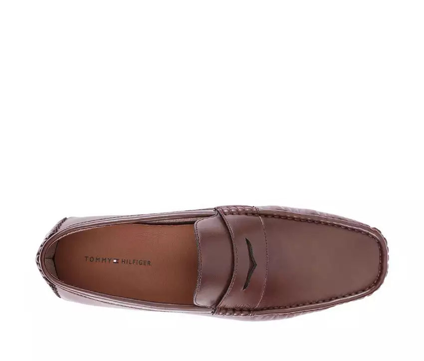 Tommy Hilfiger Amile Slip-on Loafers - Brown Makistan