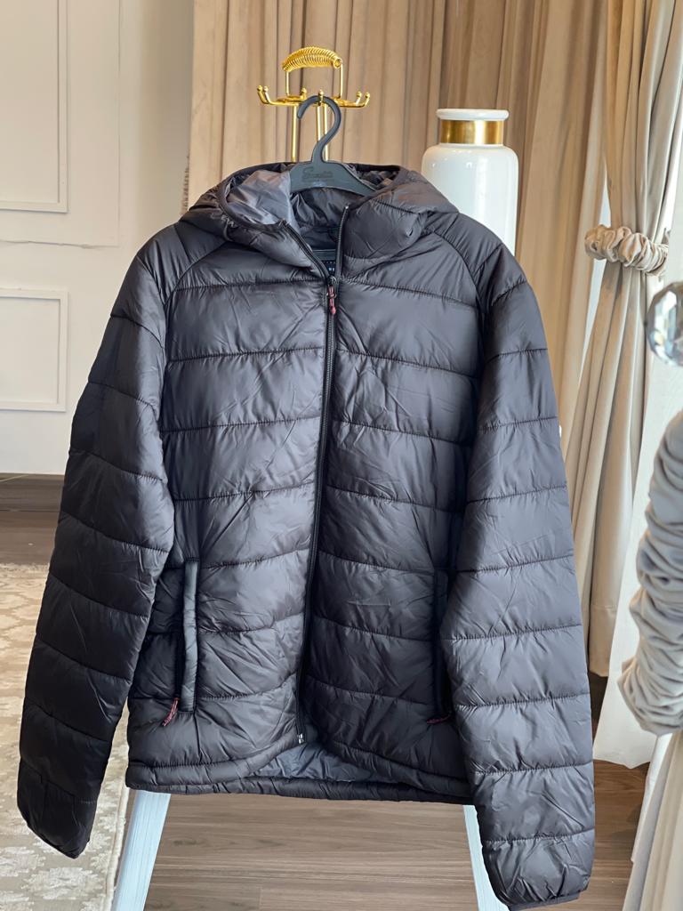 Kenneth Cole Hooded Puffer Jacket