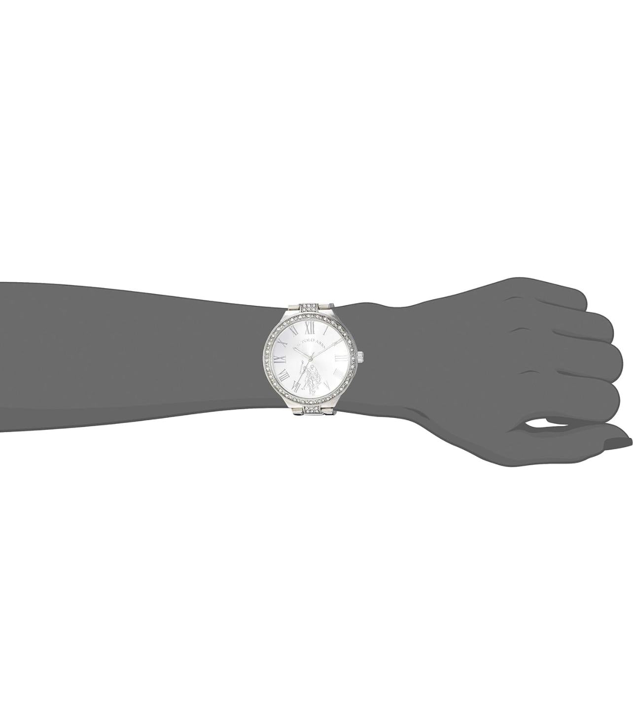 US Polo Women’s Silver Quartz Watch