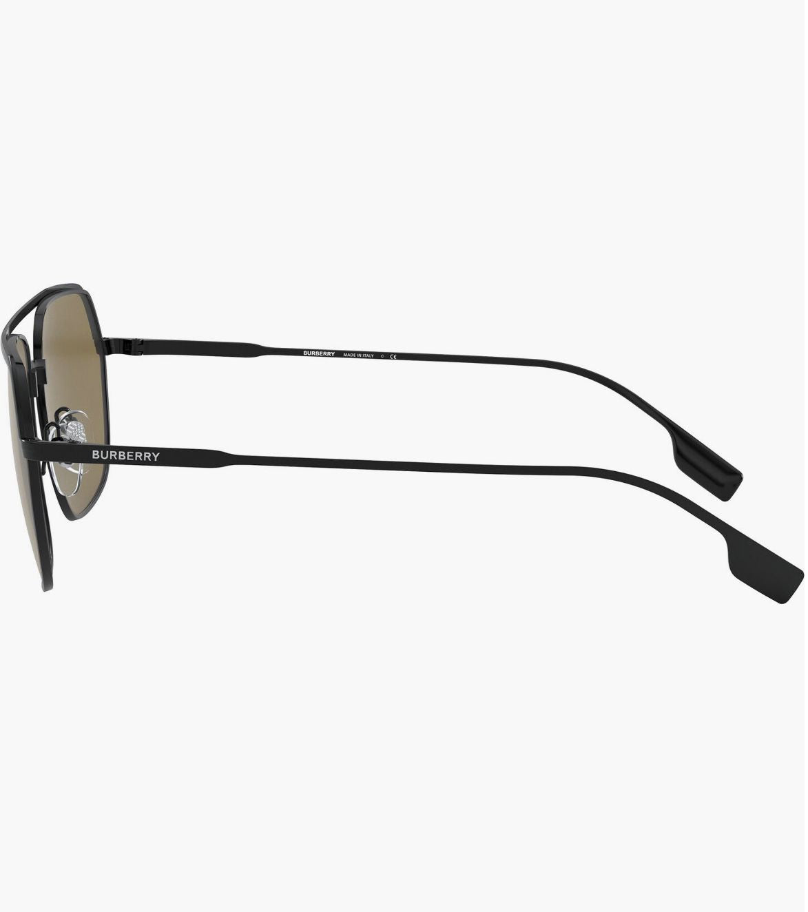 Burberry 58mm Aviator Sunglasses Matte Black-PO