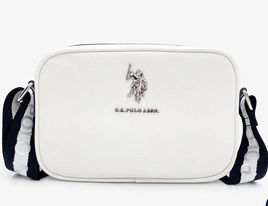 US Polo camera bag snow white - PO – Makistan