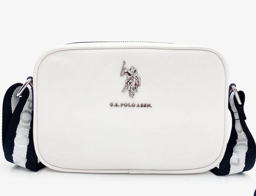 US Polo camera bag snow white - PO