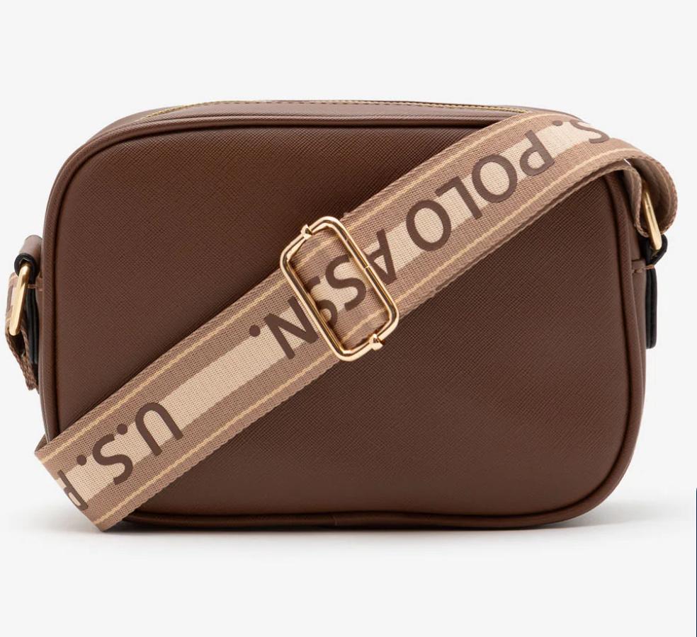 US Polo camera bag brown - PO