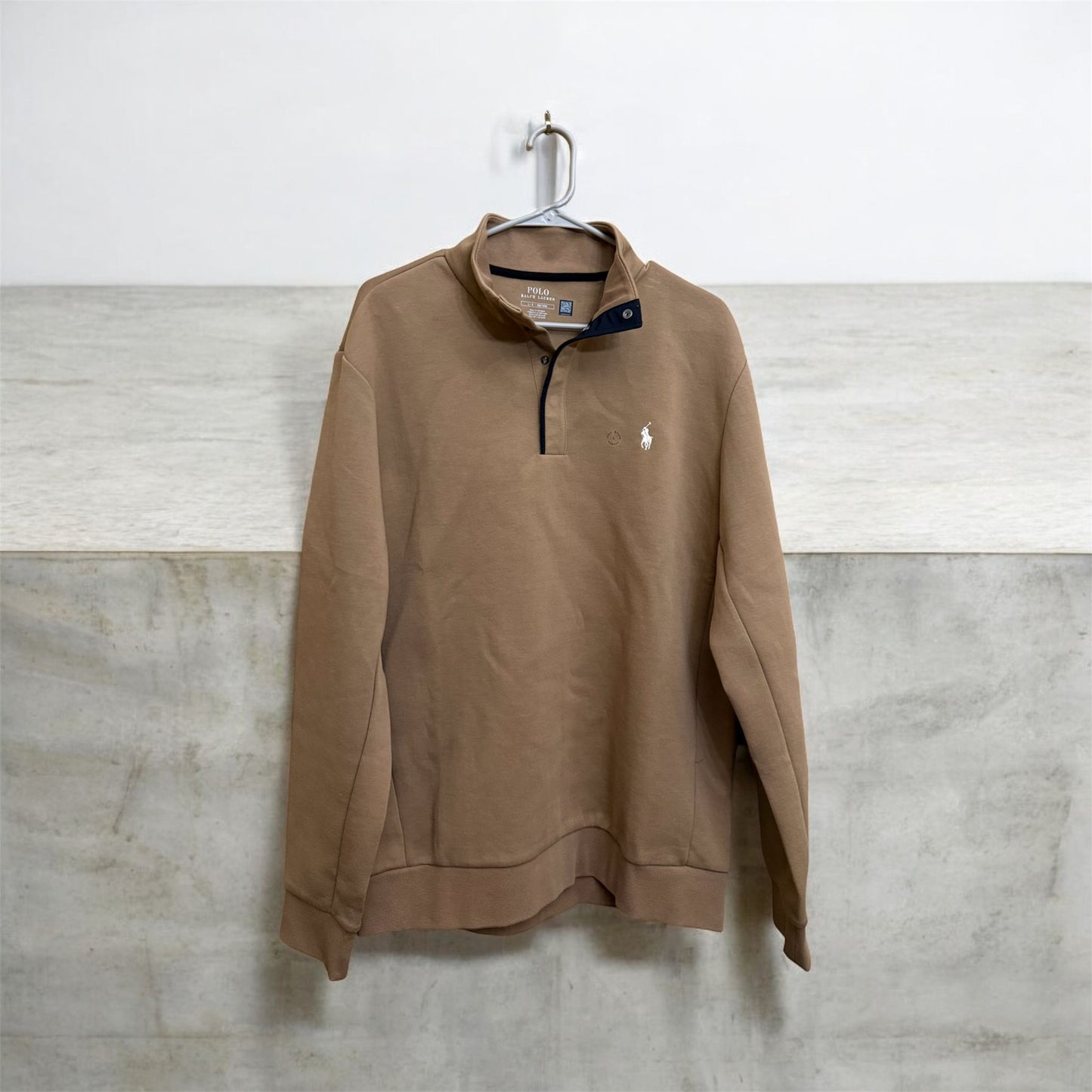 Ralph Lauren quarter button up khaki - PO