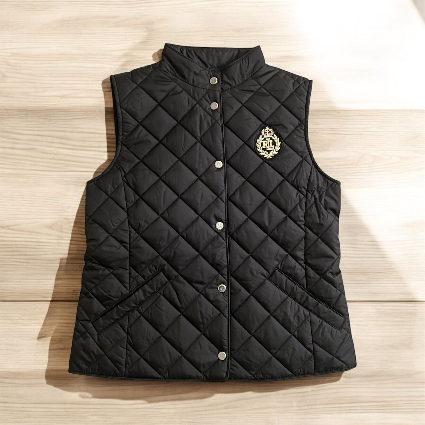 Ralph Lauren crest uniform logo women’s vest - PO